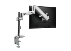 Desk Mount Single LogiLink 17"-32" Curved Alu Gasv.