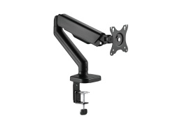 Desk Mount Single LogiLink 17"-32"<9kg staal gasveer