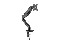 Desk Mount Single LogiLink 17"-32"<9kg staal gasveer
