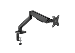 Desk Mount Single LogiLink 17"-32"<9kg staal gasveer