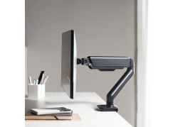 Desk Mount Single LogiLink 17"-32"<9kg staal gasveer