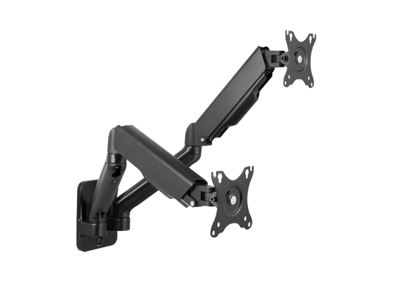 Wall Mount Dual LogiLink 17"-32"<9kg staal gasveer