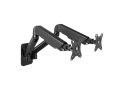 Wall Mount Dual LogiLink 17"-32"<9kg staal gasveer