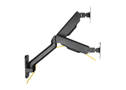 Wall Mount Dual LogiLink 17"-32"<9kg staal gasveer