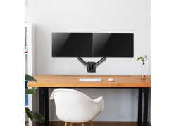 Wall Mount Dual LogiLink 17"-32"<9kg staal gasveer