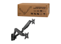 Wall Mount Dual LogiLink 17"-32"<9kg staal gasveer