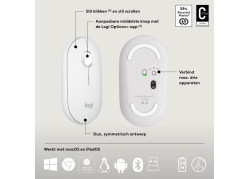 DT Logitech Pebble 2 Combo Wit