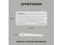 DT Logitech Pebble Keys 2 K380s Wit Bluetooth