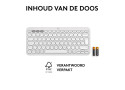 DT Logitech Pebble Keys 2 K380s Wit Bluetooth