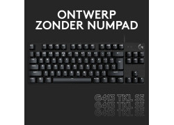 KB Logitech G G413 SE Zwart bedraad GL Tactile