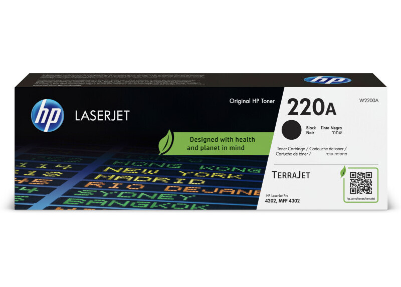 HP No.220A Zwart 2.000 pagina`s (Origineel)