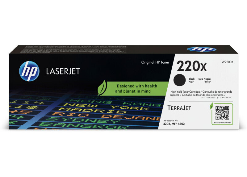 HP No.220X Zwart 7.500 pagina`s (Origineel)