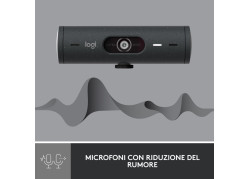 Logitech WebCam USB-C Brio 500 FHD Graphite