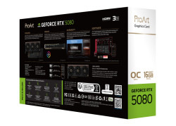 5080 ASUS PROART RTX OC 16GB/2xDP/HDMI/USB-C/2,5slot