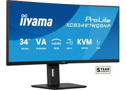 34" Iiyama ProLite XCB3497WQSNP-B1 Curved/WQHD/DP/2xHDMI