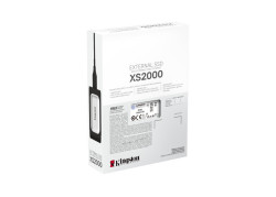 4TB Kingston XS2000 Zilver-Zwart/USB-C/2000/2000