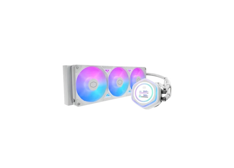Cooler Master ML 360 Atmos II LCD ARGB Waterk. Wit