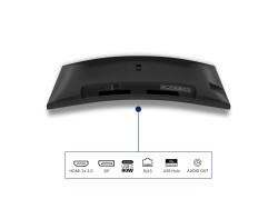 34" Philips 34B2U3600C Curved/UWQHD/DP/HDMI/USB-C/RJ45