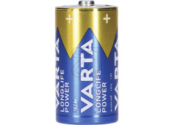 Varta Longlife Power batterij C blister 2-stuks