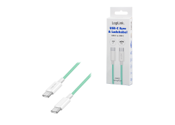 USB-C 2.0(M) <> USB-C(M) 1.0m LogiLink 60W/480Mbps gr.