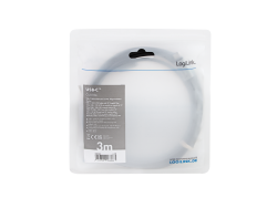 USB-C 2.0(M) 90&deg; <> USB-C(M) 3.0m LogiLink 100W zwart