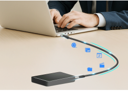 USB-C 3.2(M) <> USB-C(M) 2.0m LogiLink 240W/20Gbs/4K zw.