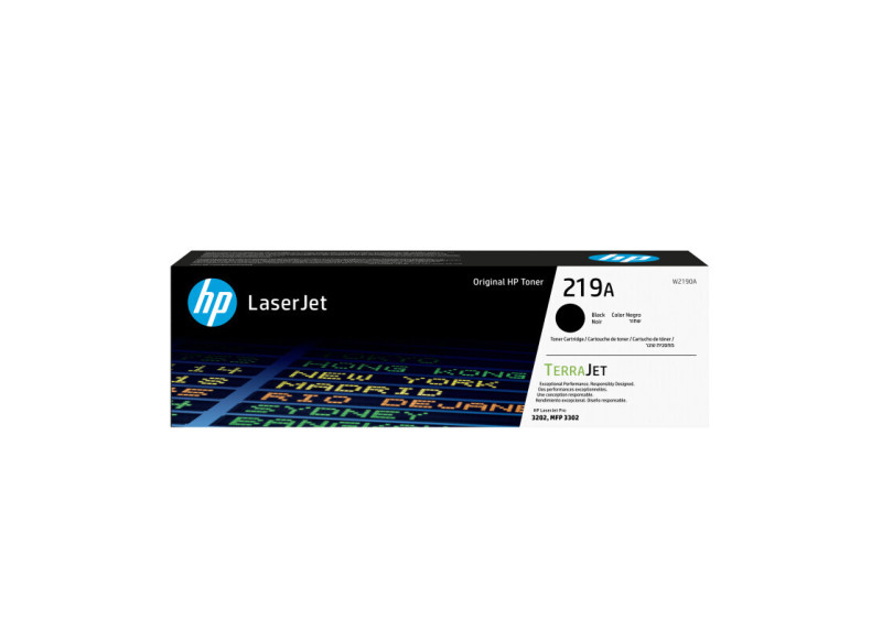 HP No.219A Zwart 1.300 pagina`s (Origineel)