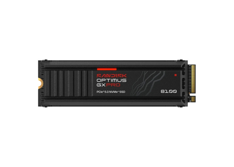 4TB M.2 PCIe NVMe SANDISK Optimus GX PRO 8100 14900 Heat