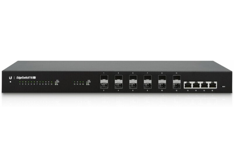 Ubiquiti Networks ES‑16‑XG Managed 10G Ethernet (100/1000/10000) 1U Zwart