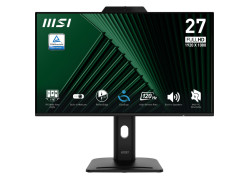 MSI PRO MP272PMG | 27" Full HD IPS Monitor | 120Hz | Webcam | USB | Zwart