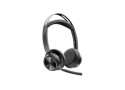 HP Poly Voyager Focus 2 UC Stereo | Bluetooth Headset | USB-C (met USB-A Adapter) | Zwart