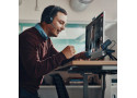 HP Poly Voyager Focus 2 UC Stereo | Bluetooth Headset | USB-C (met USB-A Adapter) | Zwart