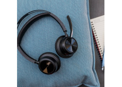 HP Poly Voyager Focus 2 UC Stereo | Bluetooth Headset | USB-C (met USB-A Adapter) | Zwart