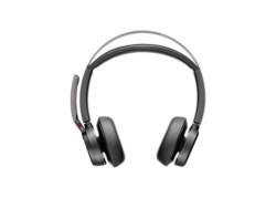 HP Poly Voyager Focus 2 MS Stereo | Bluetooth Headset (ANC) | USB-C (met USB-A Adapter) | Zwart