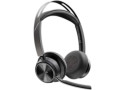 HP Poly Voyager Focus 2 MS Stereo | Bluetooth Headset (ANC) | USB-C (met USB-A Adapter) | Zwart