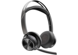 HP Poly Voyager Focus 2 MS Stereo | Bluetooth Headset (ANC) | USB-C (met USB-A Adapter) | Zwart