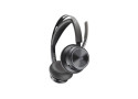HP Poly Voyager Focus 2 MS Stereo | Bluetooth Headset (ANC) | USB-C (met USB-A Adapter) | Zwart