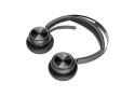 HP Poly Voyager Focus 2 UC Stereo | Bluetooth Headset (ANC) | USB-C (met USB-A Adapter) | Oplaadstandaard | Zwart