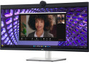 Dell P3424WEB | 34,1" WQHD IPS Curved Monitor (3440x1440) | USB-C | Webcam | Zwart