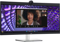 Dell P3424WEB | 34,1" WQHD IPS Curved Monitor (3440x1440) | USB-C | Webcam | Zwart