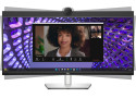 Dell P3424WEB | 34,1" WQHD IPS Curved Monitor (3440x1440) | USB-C | Webcam | Zwart