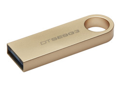 Kingston DataTraveler SE9 G3 | 64GB USB Stick | USB 3.2 Gen 1 | 220 MB/s | Goud