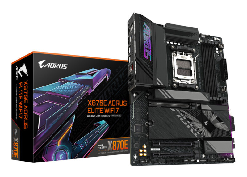 Gigabyte X870E AORUS ELITE WIFI7 | AMD X870E Moederbord | AM5 | ATX | WiFi 7