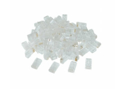 Gembird kabel-connector | RJ-45 | Transparant | LC-8P8C-002/50