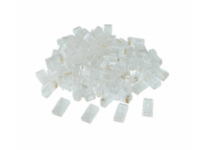 Gembird kabel-connector | RJ-45 | Transparant | LC-8P8C-002/50
