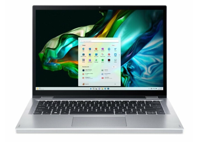 Acer Aspire 3 Spin 2-in-1 | 14" WUXGA Touch (1920x1200) | Intel Core i3-N305 | 8GB DDR5 RAM | 256GB SSD | Windows 11 Home S Mode