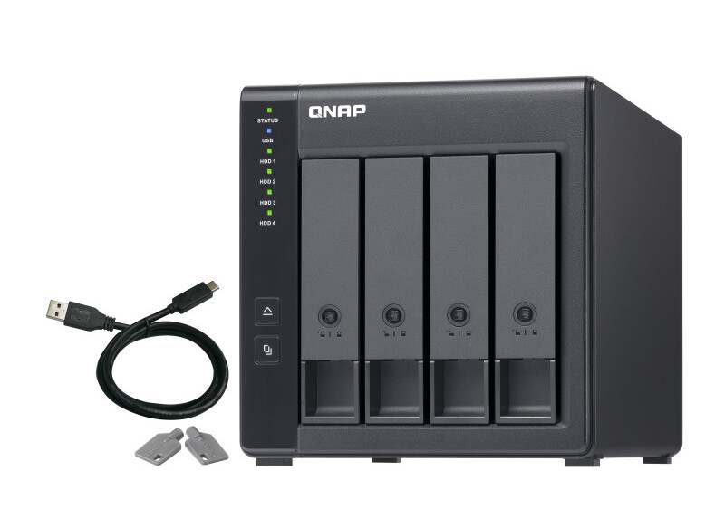 Qnap TR-004 - 4bay uitbreidingsmodule zwart