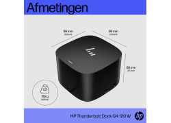 Docking 4xVideo HP G4 Thunderbolt, 120W, 4K, 10 Port