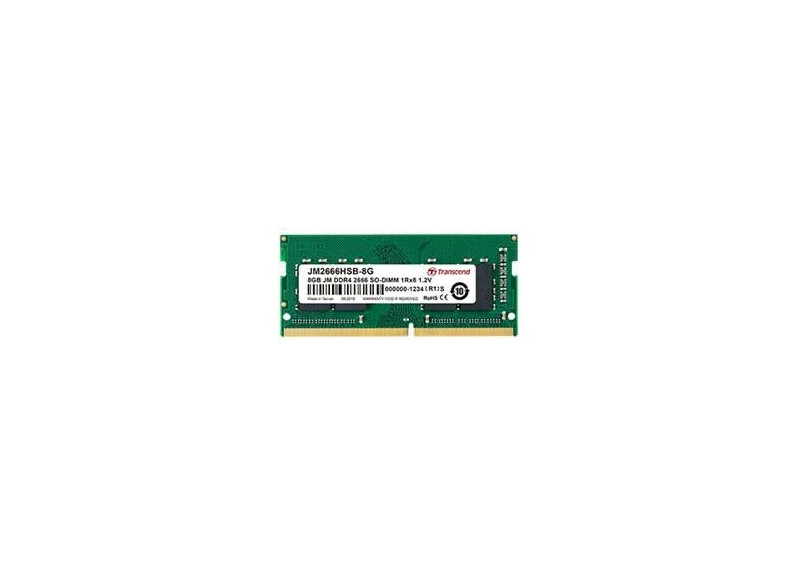 Transcend JetRam JM2666HSB-16G | 16GB (2x8GB) DDR4 | 2666 MHz | SODIMM