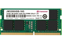 Transcend JetRam | 1x16GB DDR4 | 3200MHz | SODIMM | CL22 | Geheugenmodule | RAM
